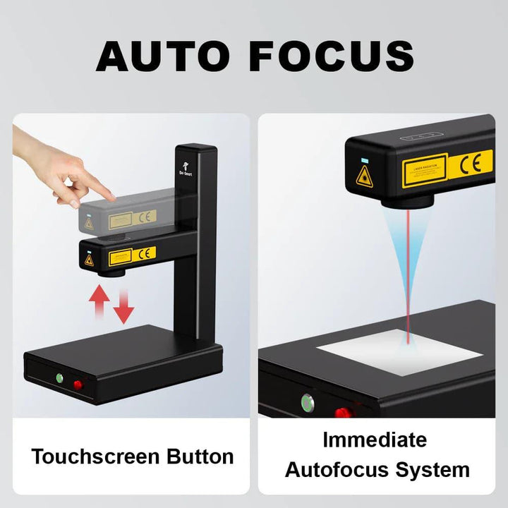 EM-Smart Pro - 20W/25W Lasergravurgerät mit Autofokus-Funktion.